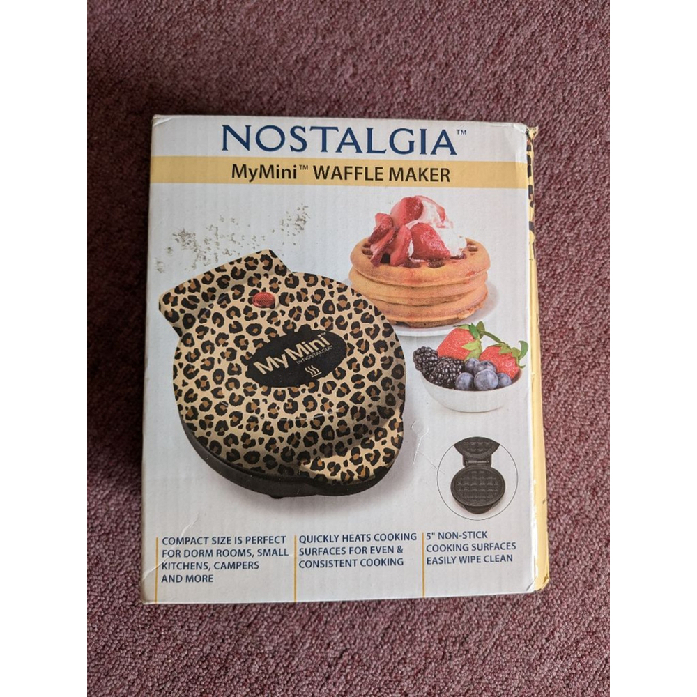 Nostalgia mini waffler maker